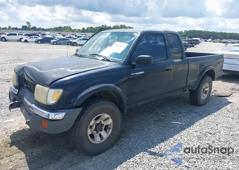 1999 Toyota Tacoma Base V6 (A4) z USA, uszkodzony, nr VIN 4TAWN72N5XZ496749